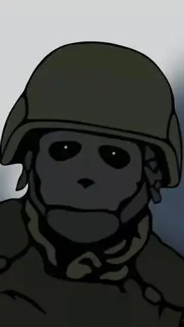 ai character: Ready to Act. background