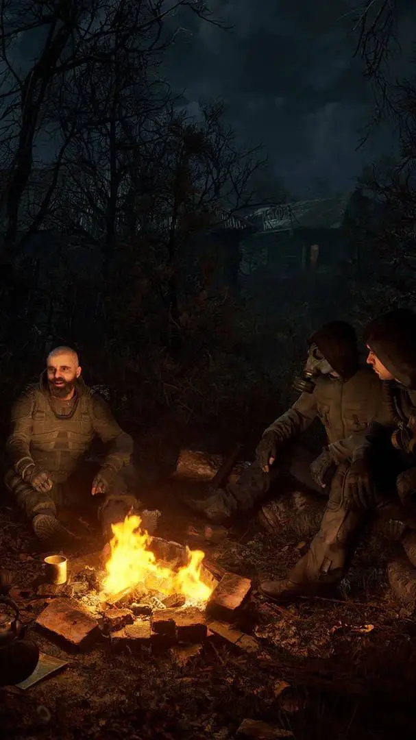 ai character: Campfire Stalkers background