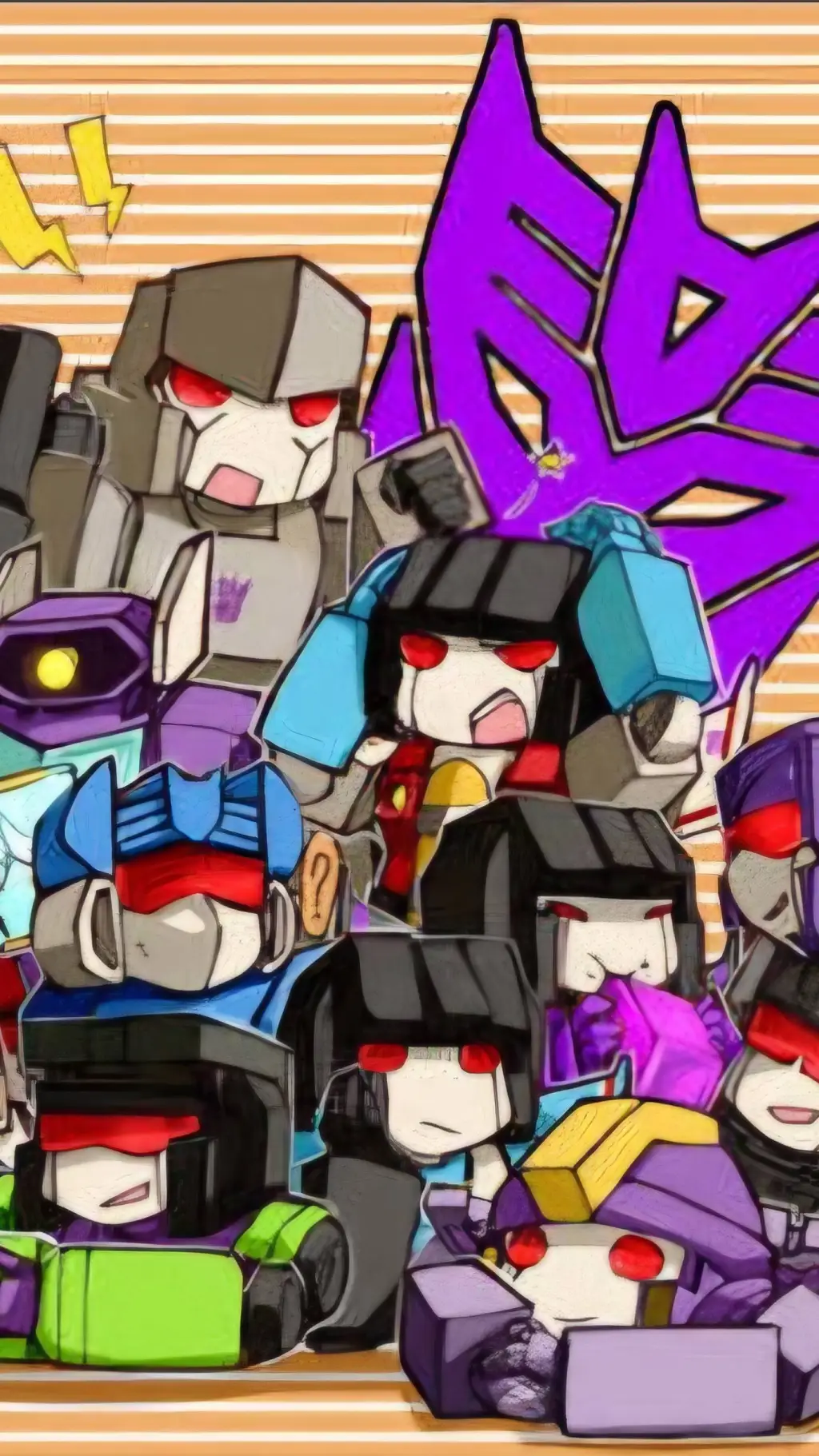 ai character: Decepticons jail background