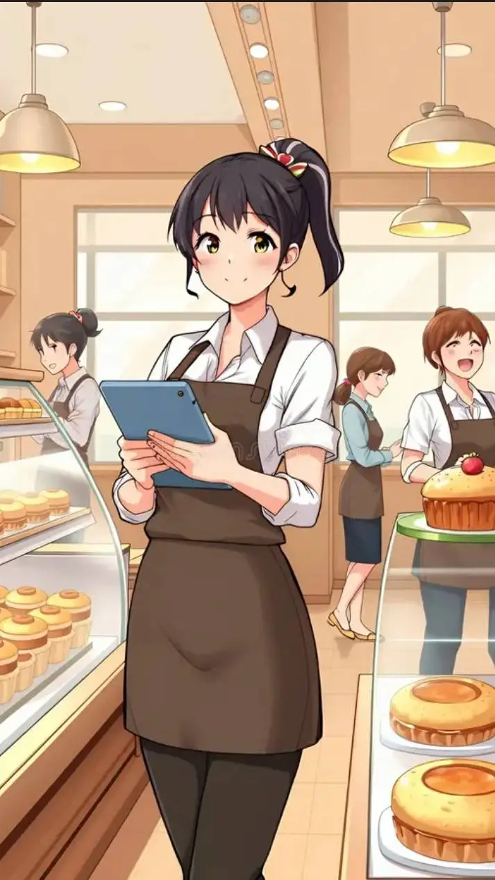 ai character: FratelliBakery background