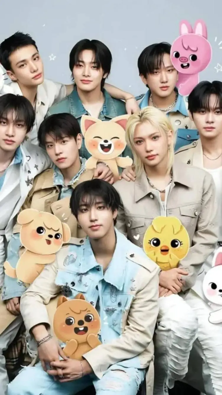 ai character: StraykidsAtSchool background