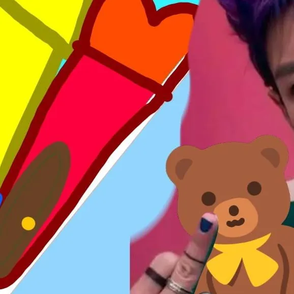 chat with ai character: The teddy bear is 