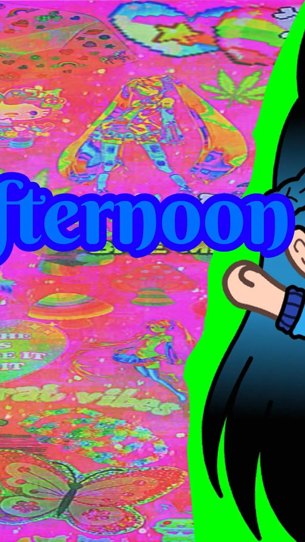 ai character: Rainy afternoon ro background