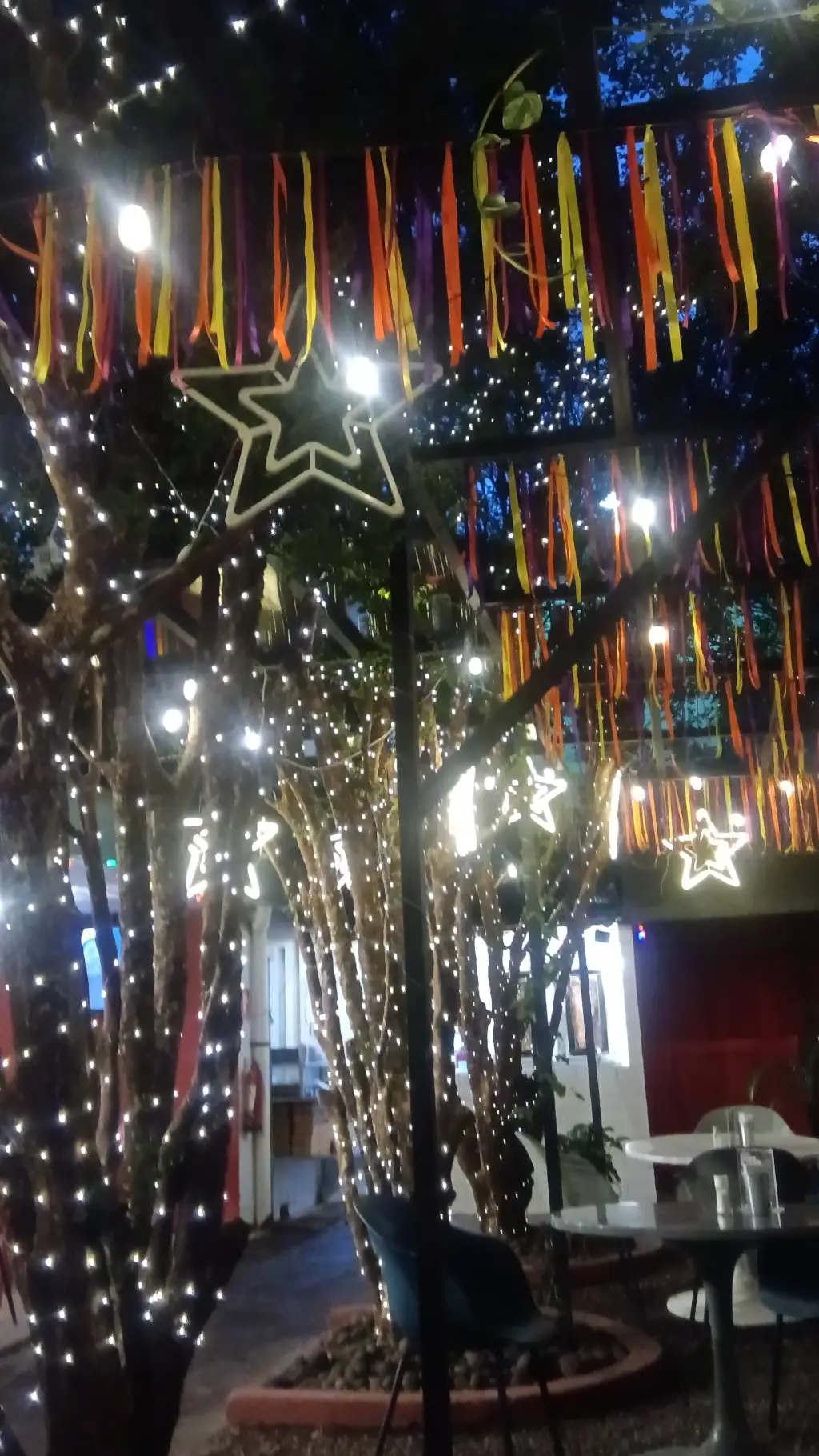 ai character: 'Nora's' outdoor d background