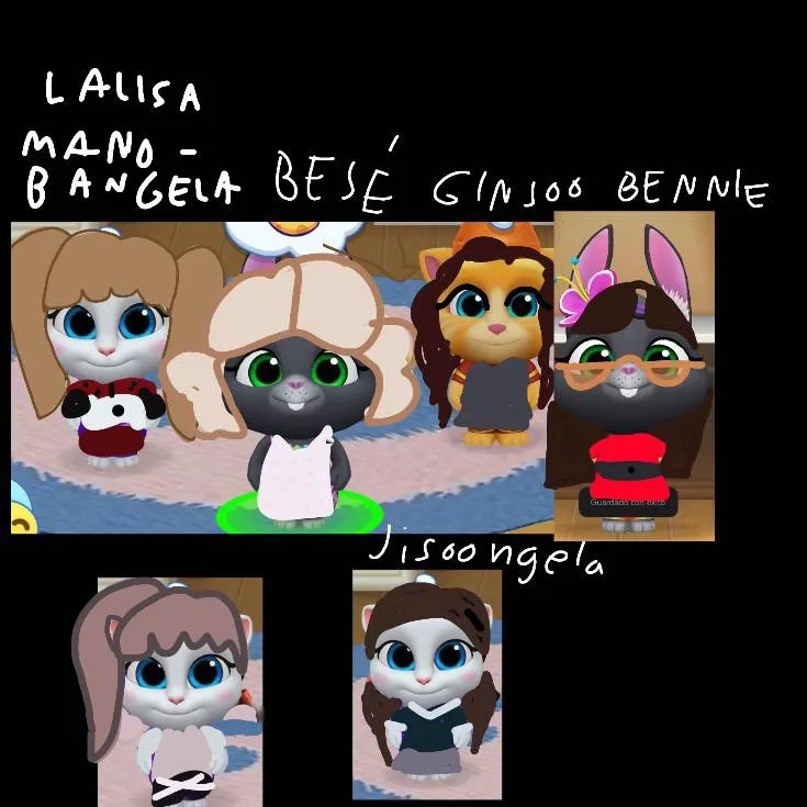 chat with ai character: Blackpink friends🌷