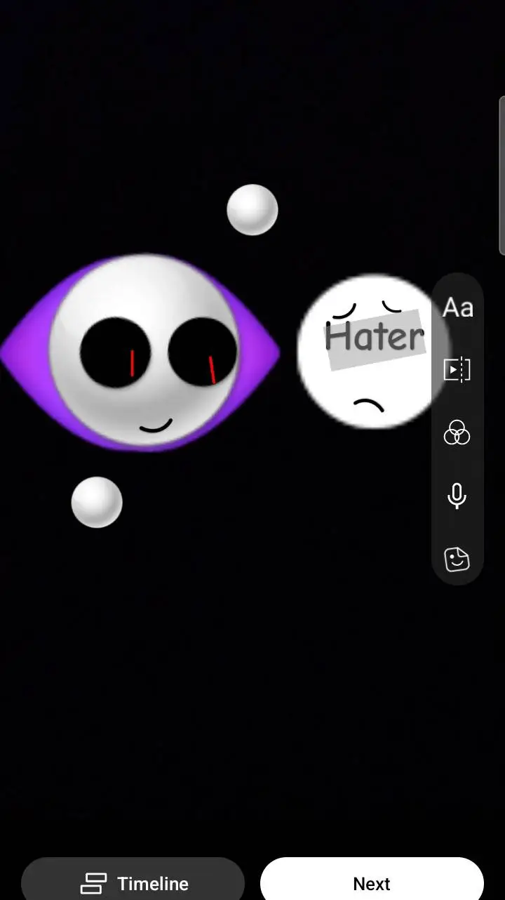 ai character: Luna inflation background