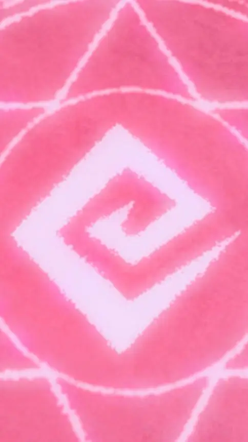 ai character: Spiral light background