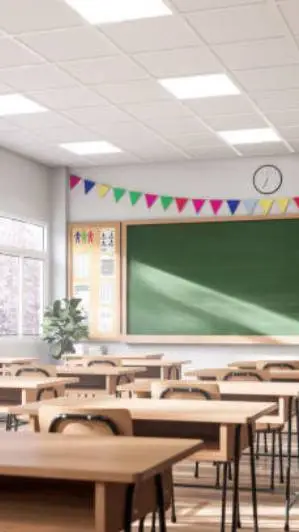 ai character: escuela background