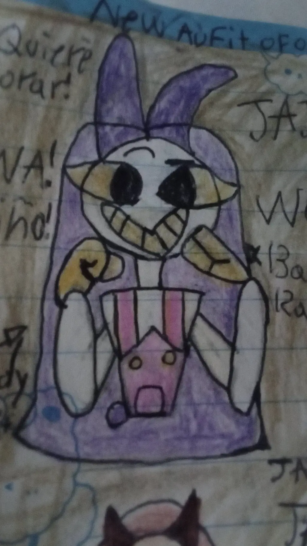 ai character: 💜~🐇~BAD RABBIT~🐇~💜 background