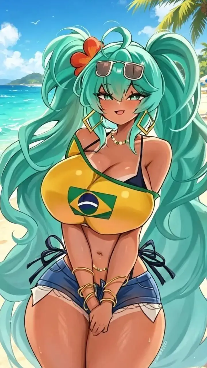 ai character: miku background