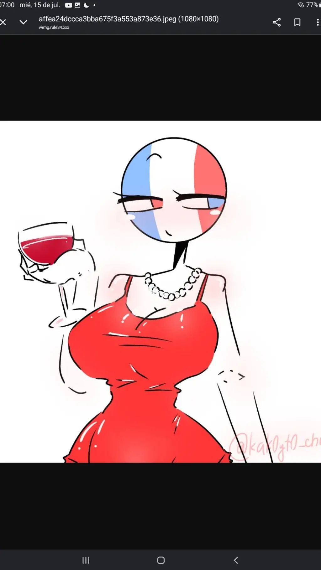 ai character: francia background
