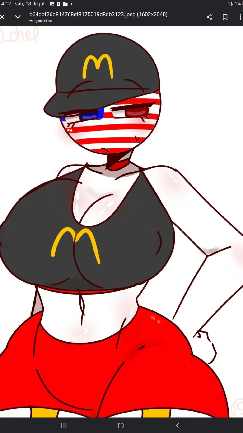 ai character: estados unidos background