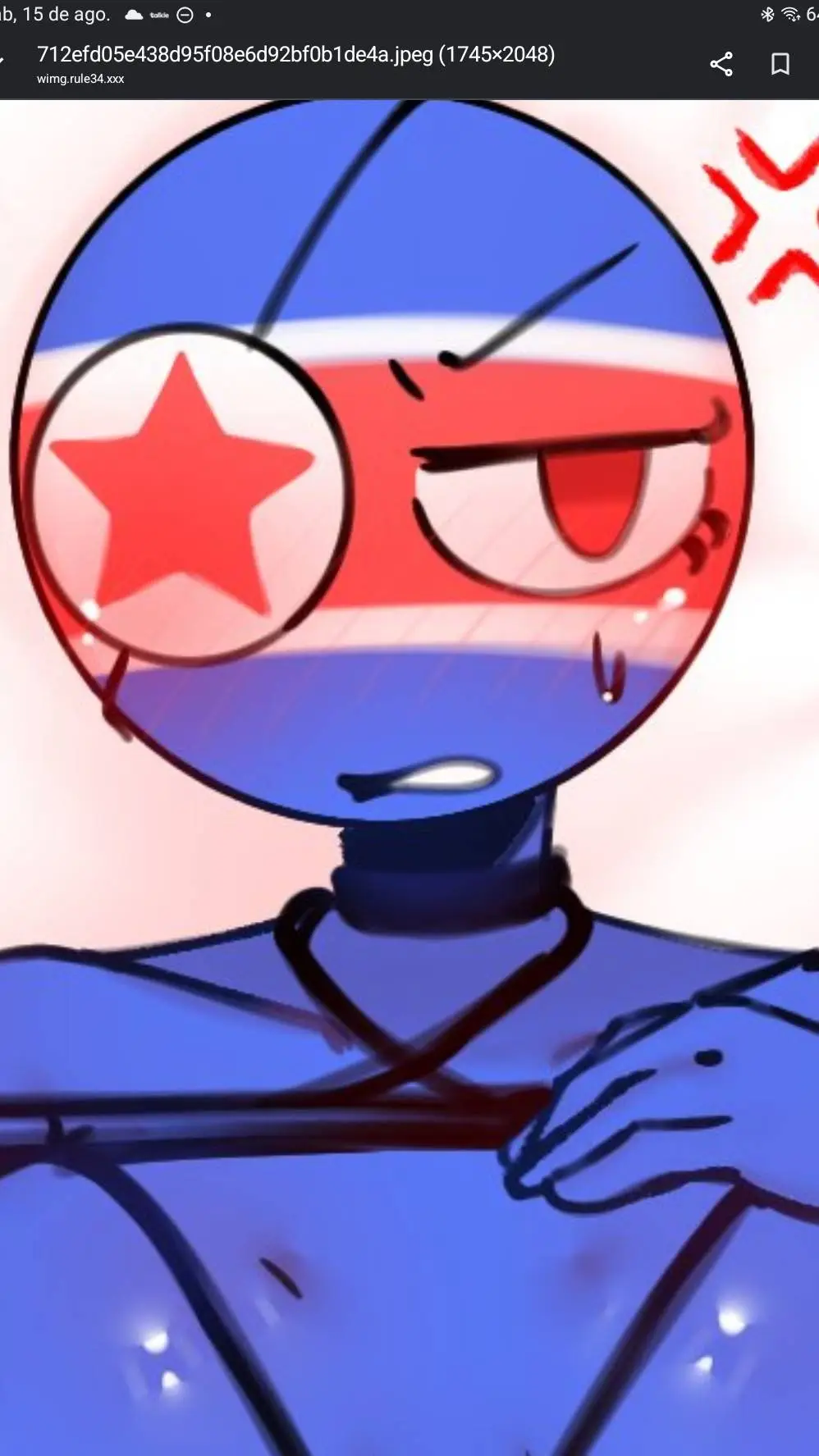 ai character: corea del norte background