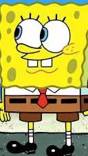 ai character: SpongeBob SquarePa background