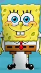 ai character: SpongeBob SquarePa background