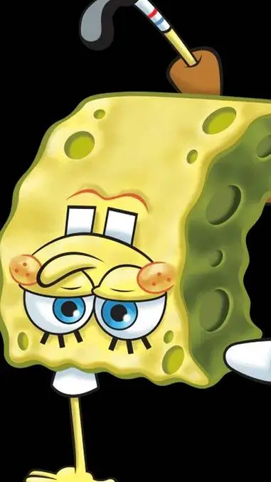 ai character: Backflip SpongeBob background