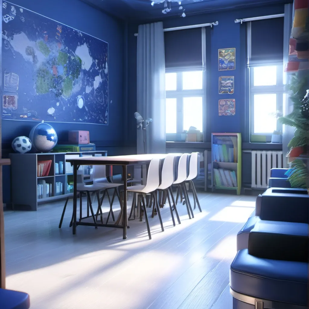 chat with ai character: school