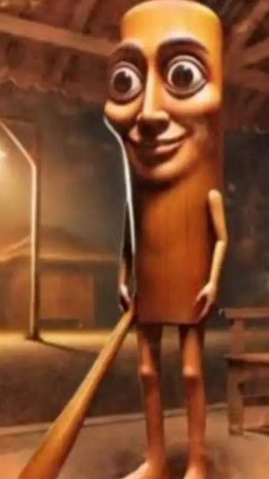 ai character: tung tung tung tun background