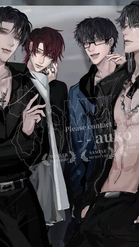 ai character: el trio de 4👻 background