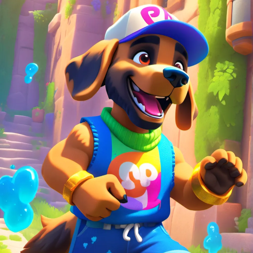 chat with ai character: dog man
