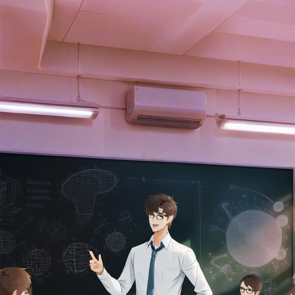 chat with ai character: classroom