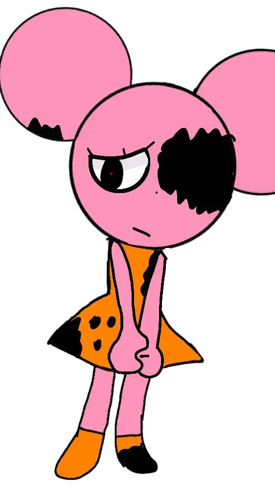 ai character: гумка... background