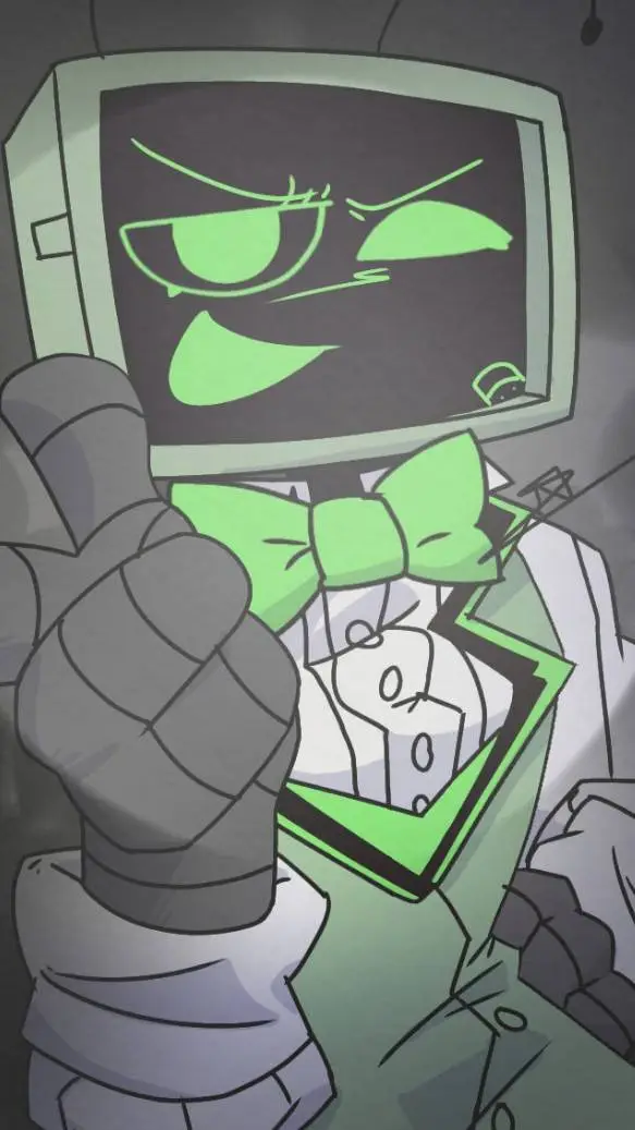 ai character: vee  background