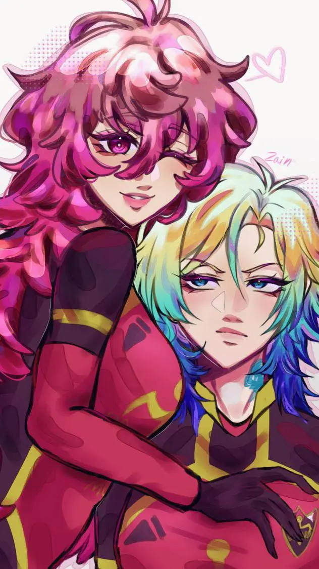 ai character: Kainess Fem! 𖦹˙⊹ background