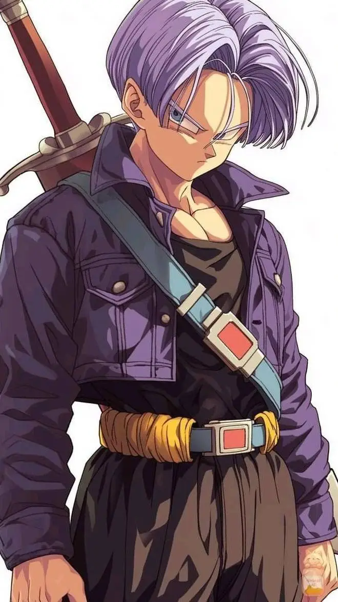 ai character: future trunks background