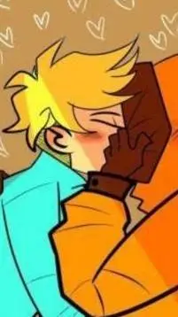ai character: Kenny x butters background