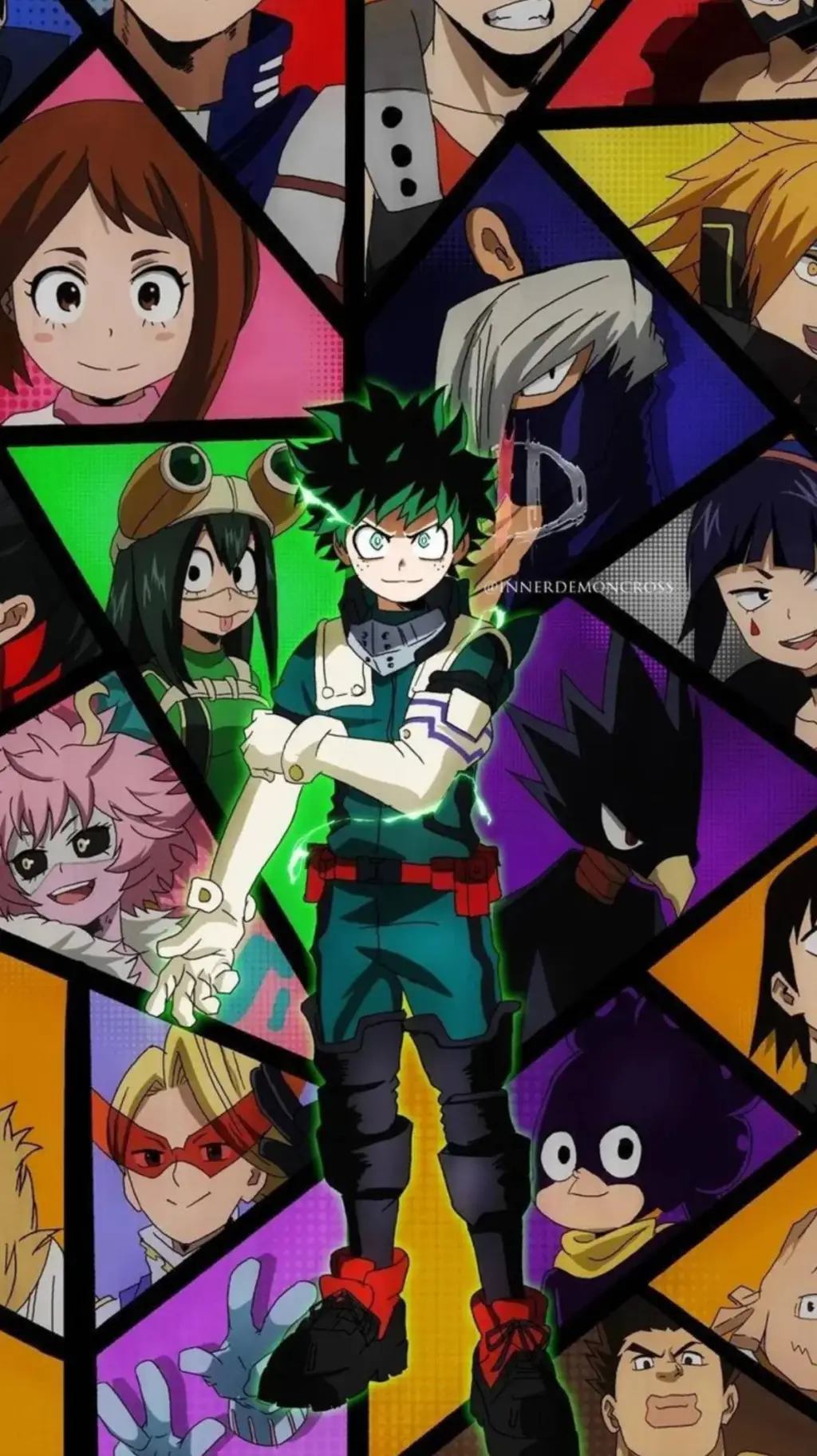 ai character: mha x oc background