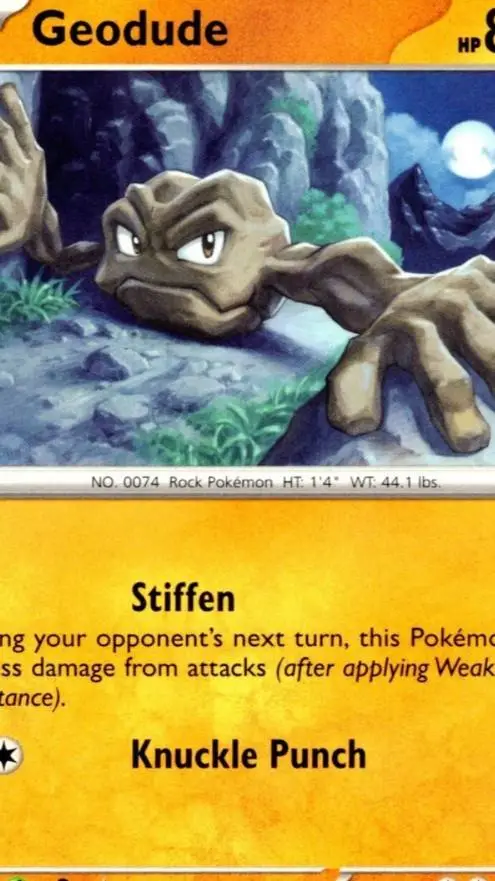 ai character: geodude  background