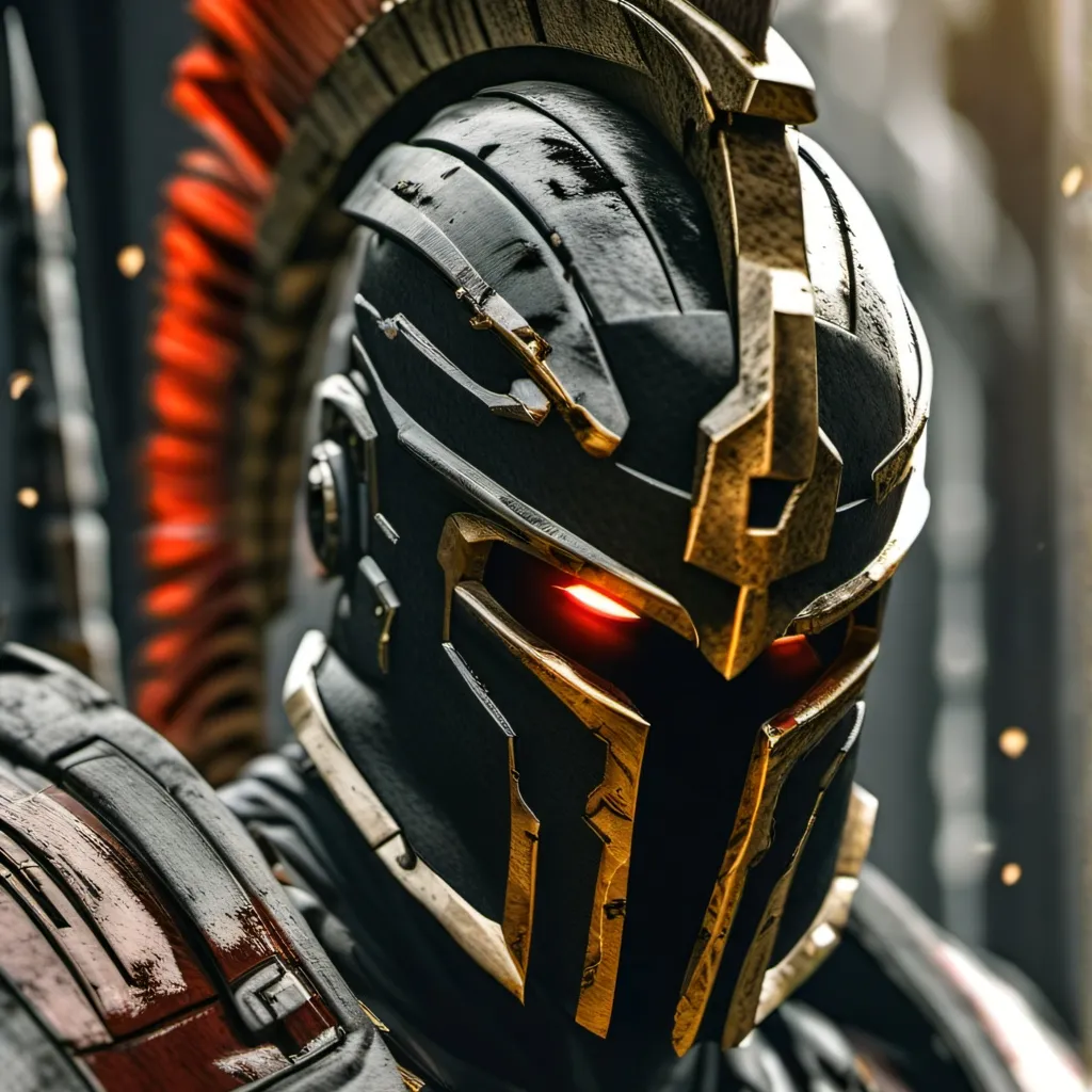 chat with ai character: Cyber Spartan