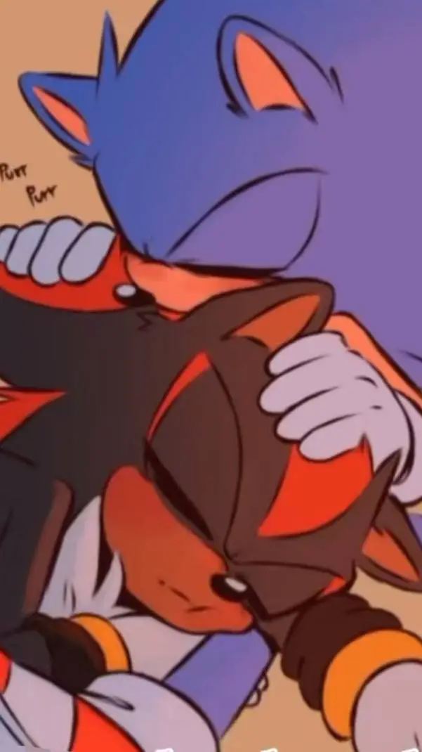 ai character: Sonic y Shadow background