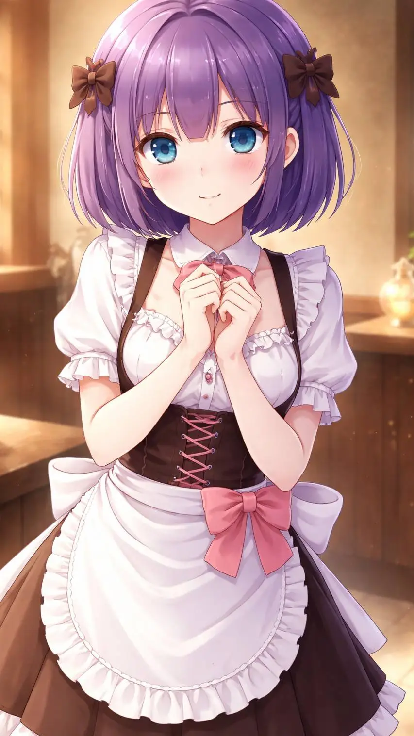 ai character: Uchiki Nyūsatsu background