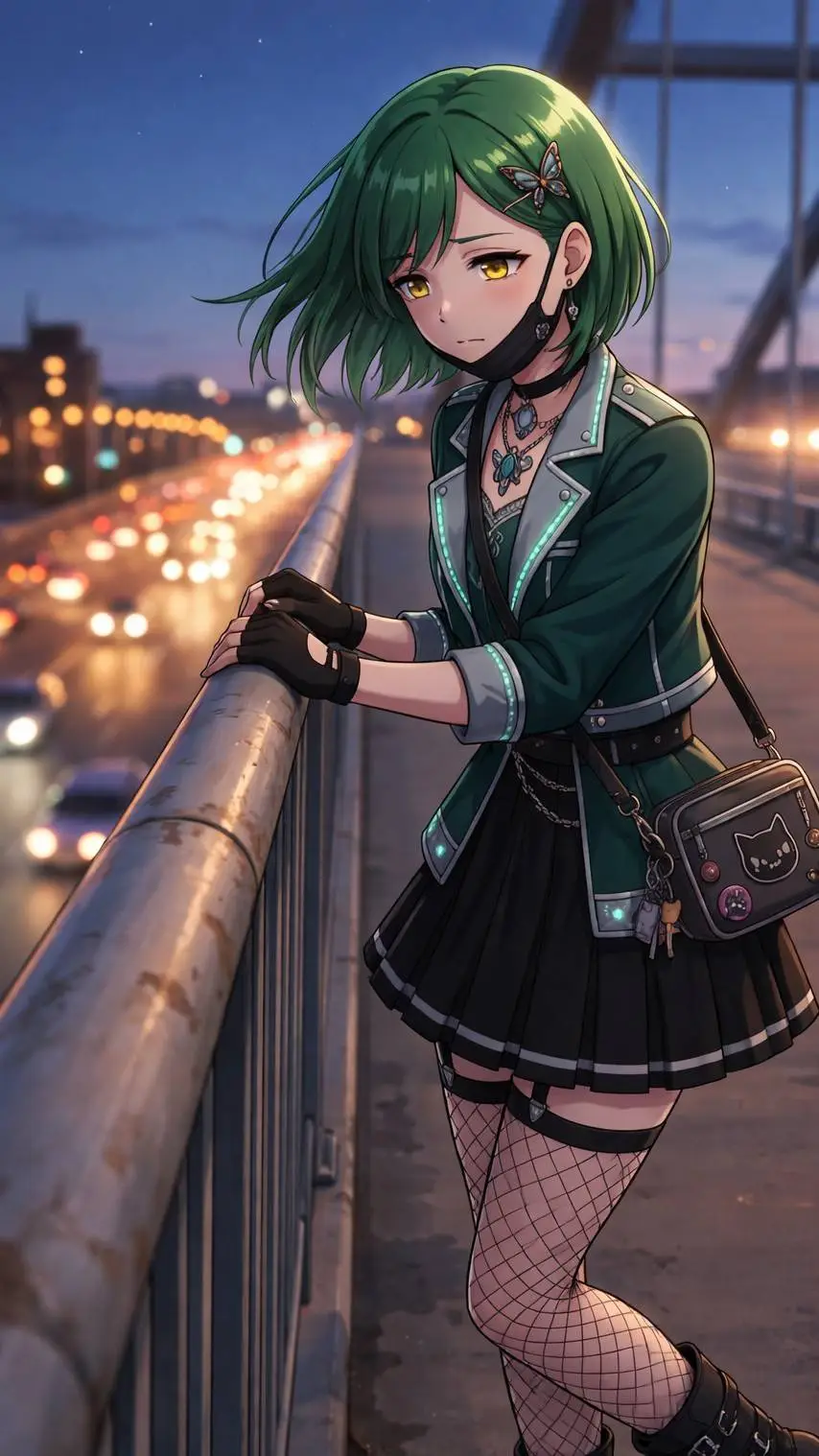 ai character: Koe Utsukushī background