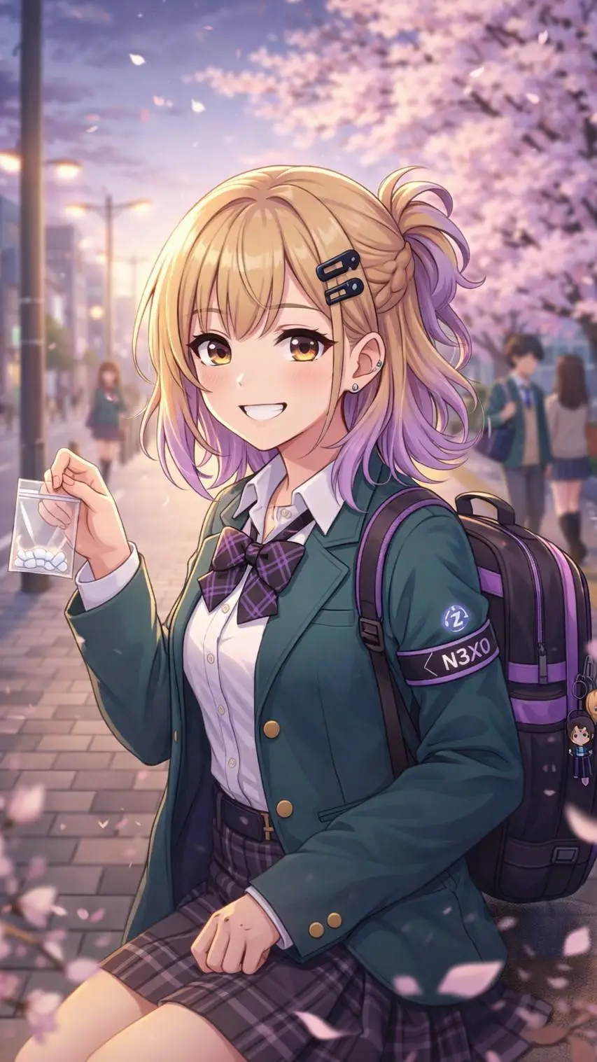 ai character: Hoshī Waru background