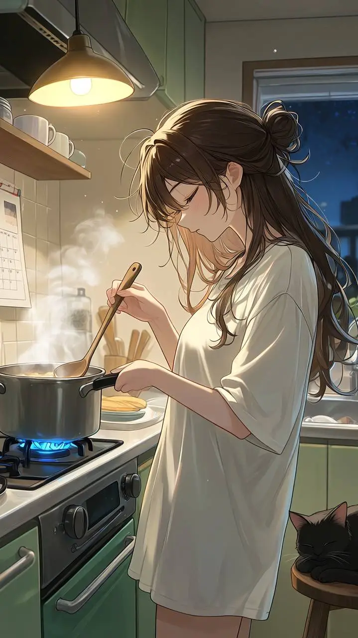 ai character: Aki Mizuno background