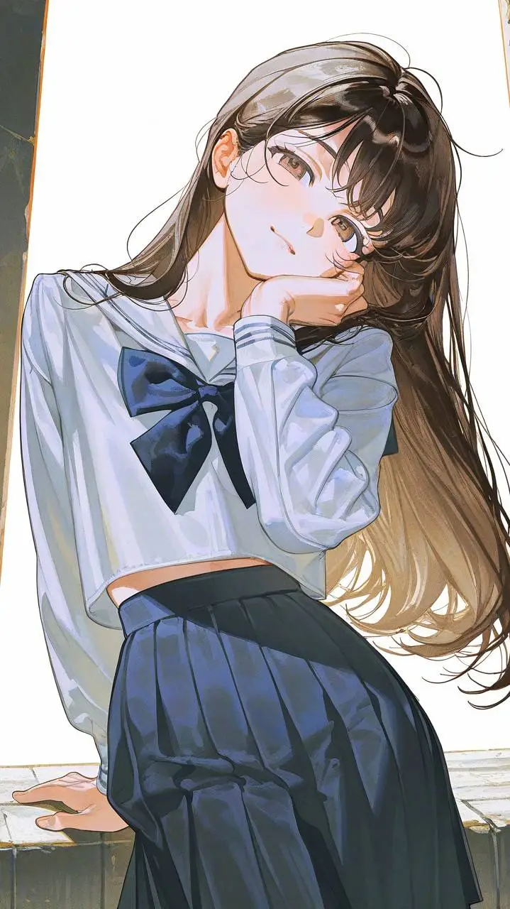 ai character: Shiori Amamiya background