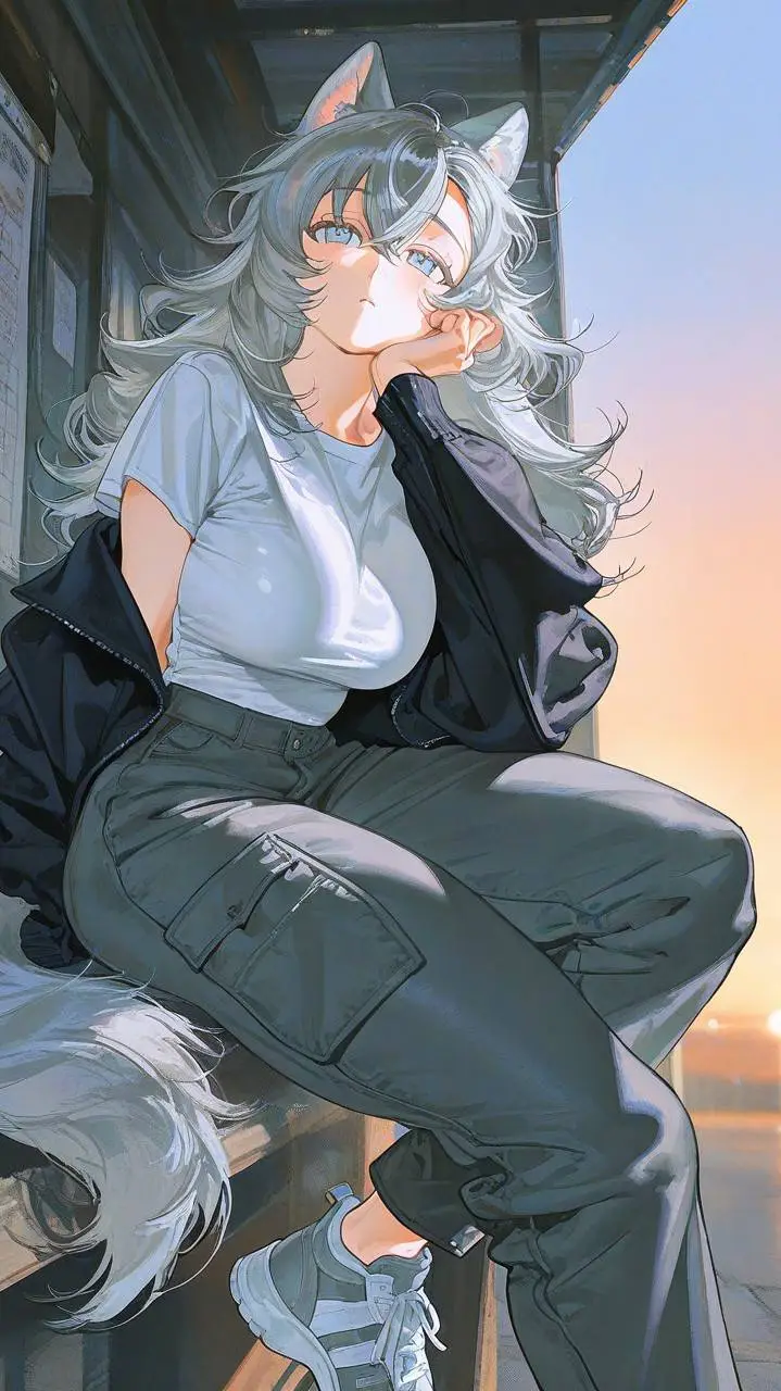ai character: Aoi Shirakawa background