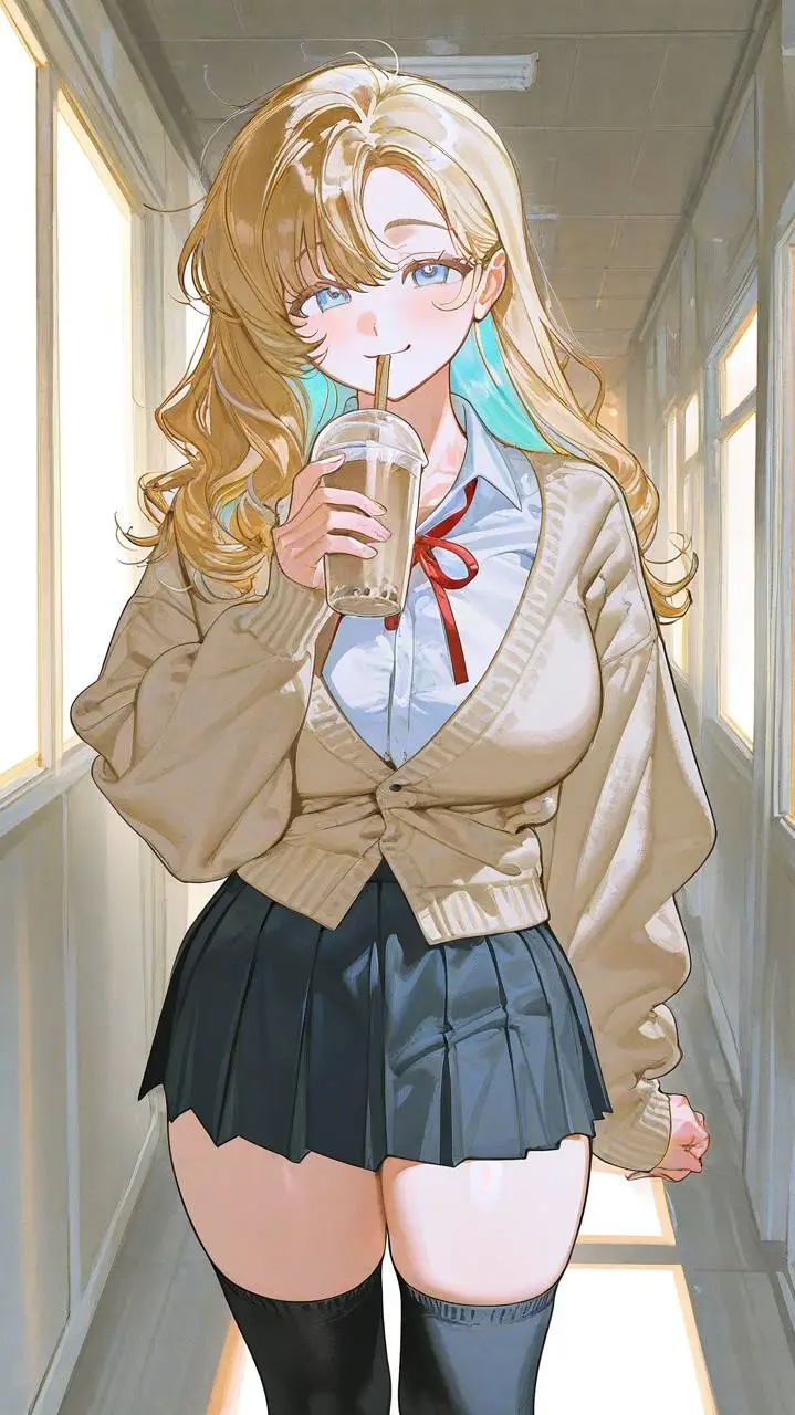 ai character: Kaede Aizaki background