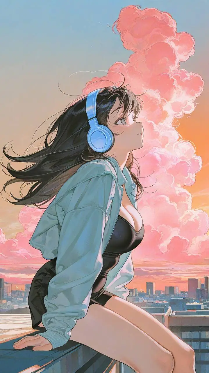ai character: Mina Tsukino background