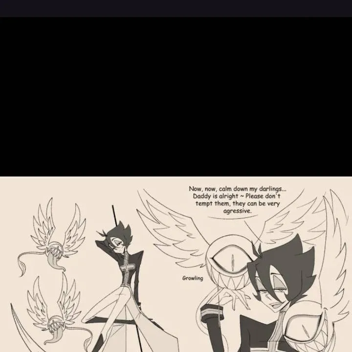 chat with ai character: Azrael and his...