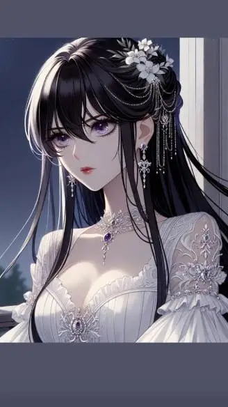 ai character: Hh | You're new ✨ background