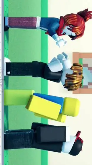 ai character: Robloxia cast!! background