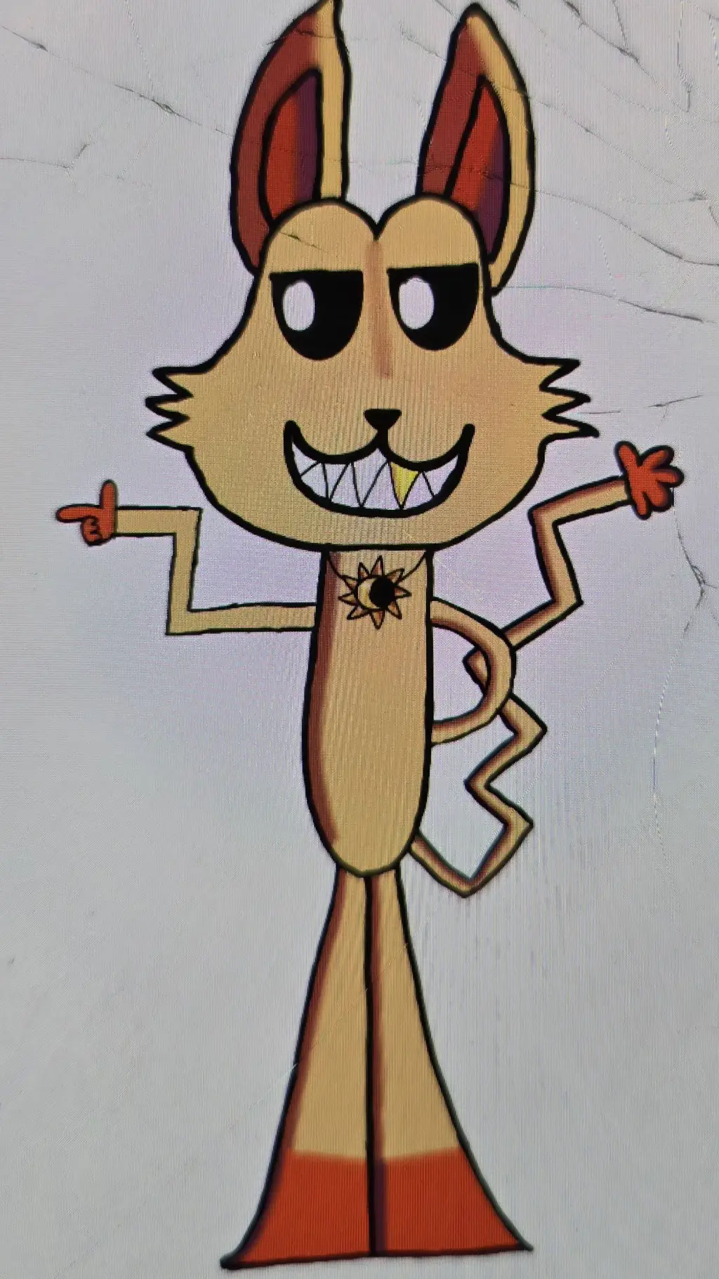 ai character: Freaky Catfeine background