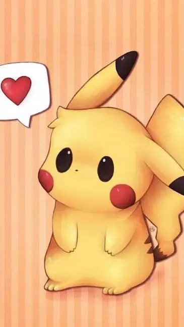 ai character: pikachu background