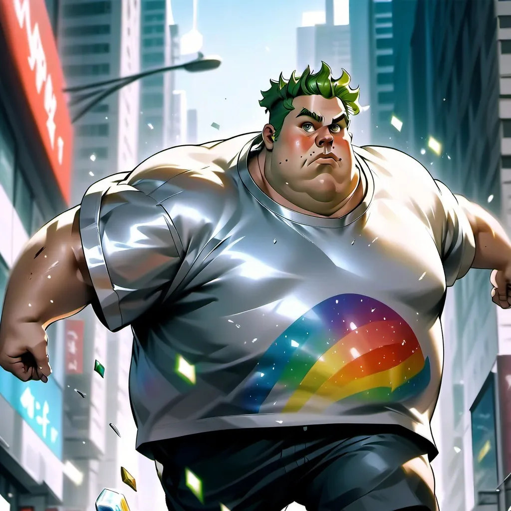 chat with ai character: big fatass