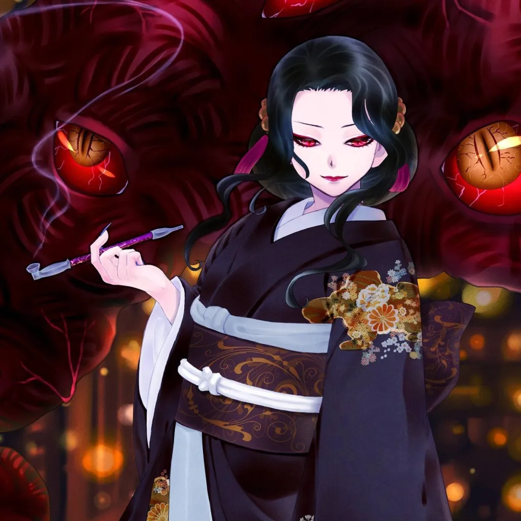 chat with ai character: Muzan x douma 