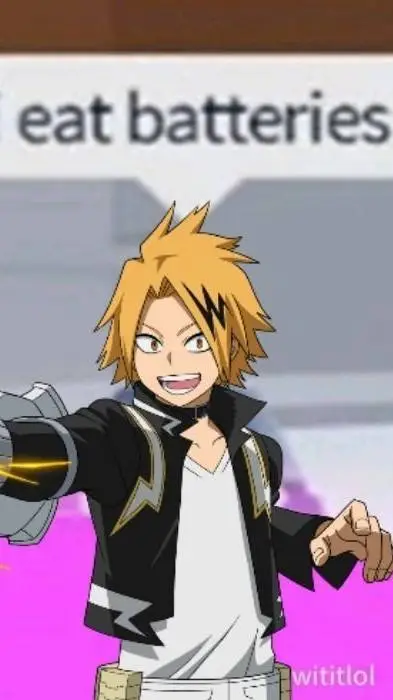 ai character: mha hersey kiss background